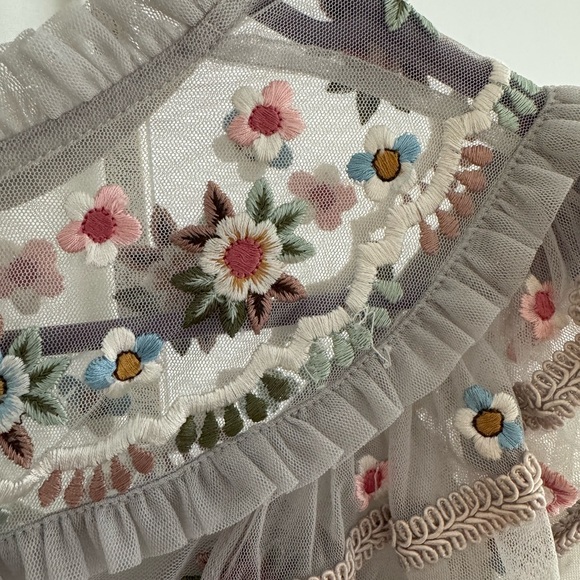 Needle & Thread Embroidered Top - Picture 3 of 6